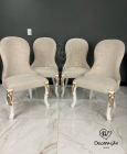Cadeira Contemporânea Especial Entalhada Luis XV