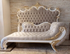 Chaise Madan - Modelo Exclusivo Folheado a Ouro