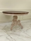 Mesa de Jantar Grizzo - Torneada Tampo Maciço