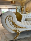 Chaise Madan - Modelo Exclusivo Folheado a Ouro
