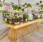 Mesa Buffet para Eventos - Em Madeira